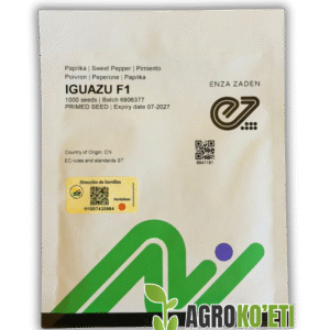 SEMILLA DE PIMIENTO HÍBRIDO IGUAZU F1 - 1000 SEMILLAS